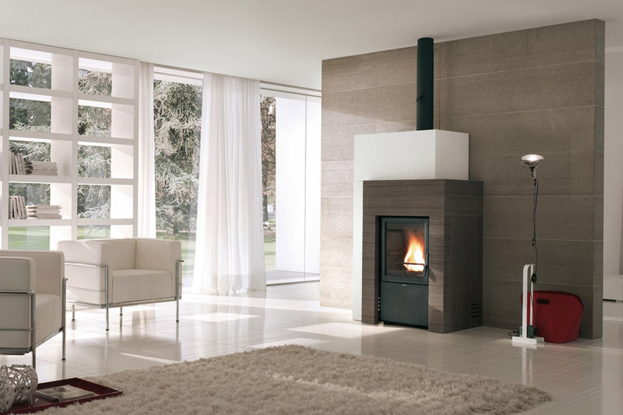 Caminetti combinati che funzionano a legna e pellet! scoprili ora ... Camino pellet